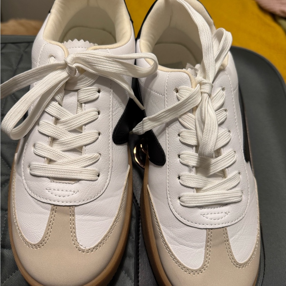 New sneakers worn once